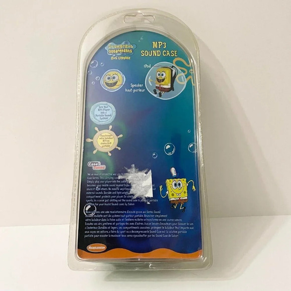 2005 Spongebob Squarepants MP3 Sound Case Built In Speakers - Picture 7 of 16